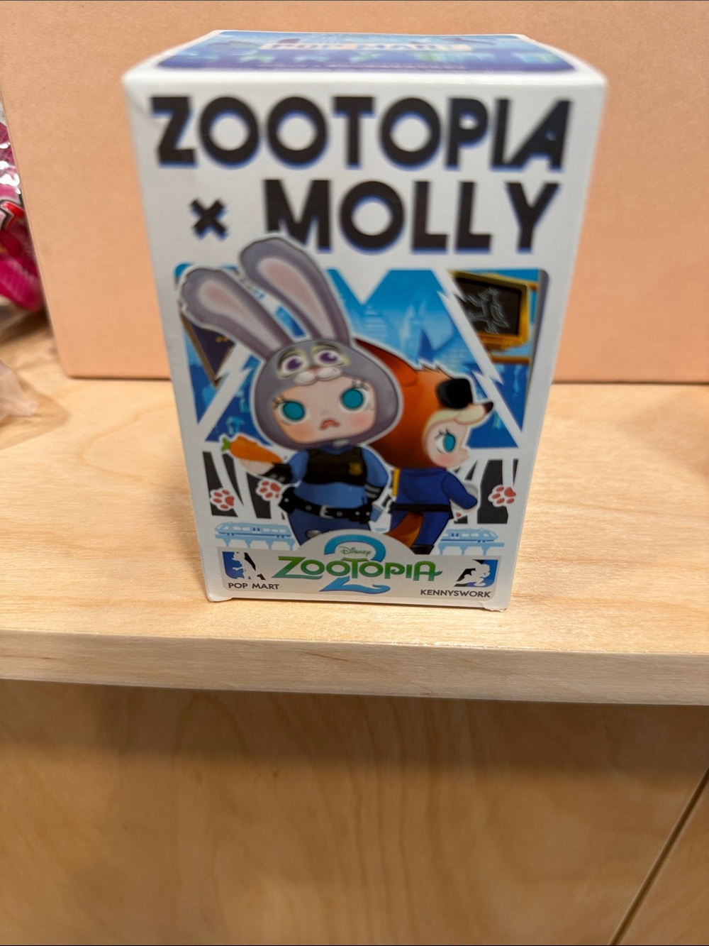 Zootopia x Molly Blue Bunny Costume Collectible Figure